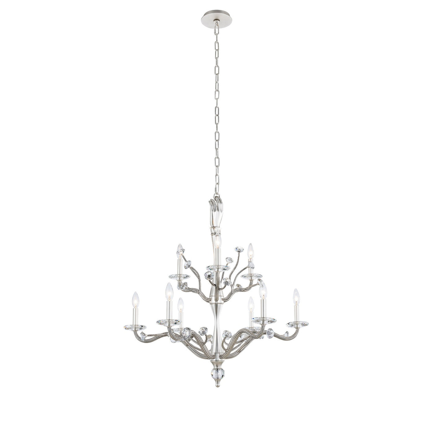 Venus 9 Light 2 Tier Chandelier Chandelier Kalco