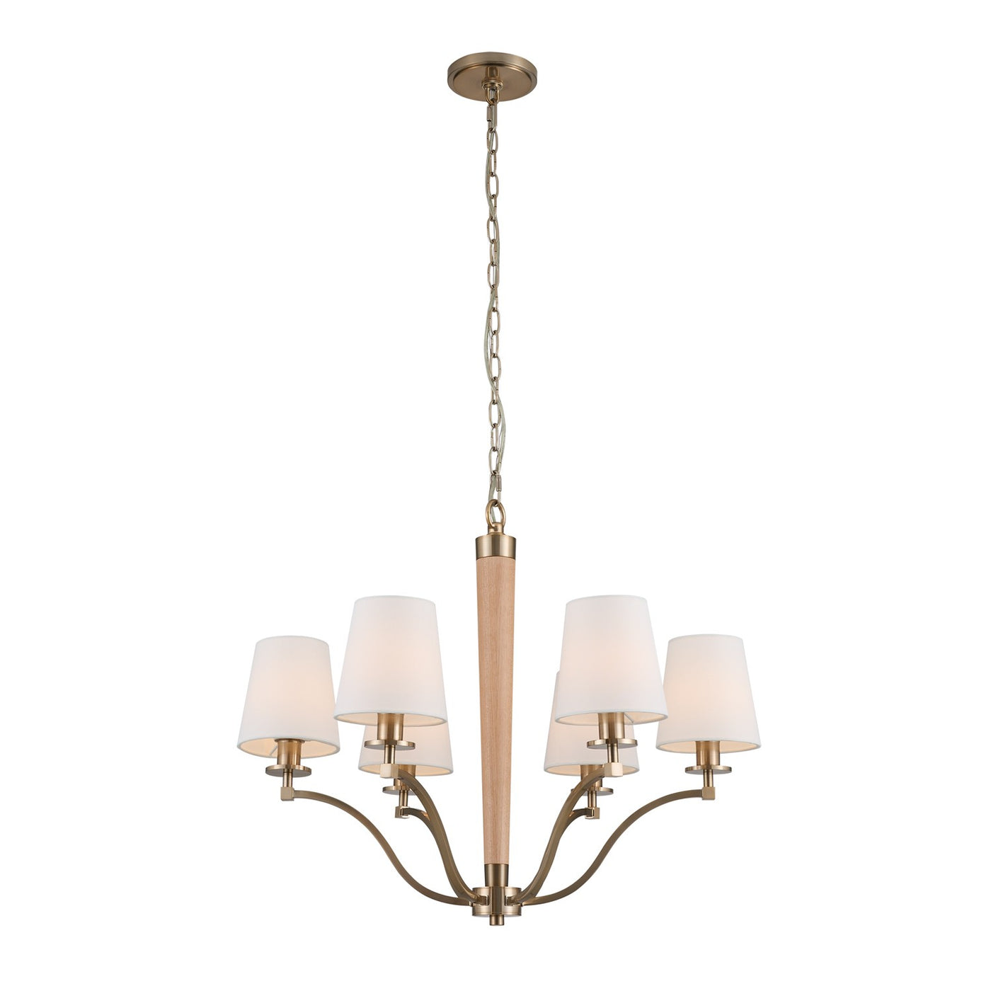 Curva 6 Lt Chandelier Chandelier Kalco