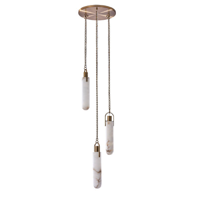 Flint 3 Light Full Canopy Pendant Pendant Kalco