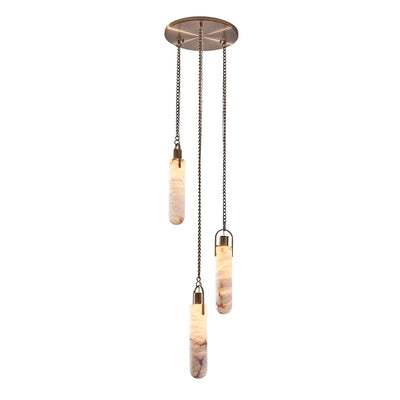 Flint 3 Light Full Canopy Pendant Pendant Kalco