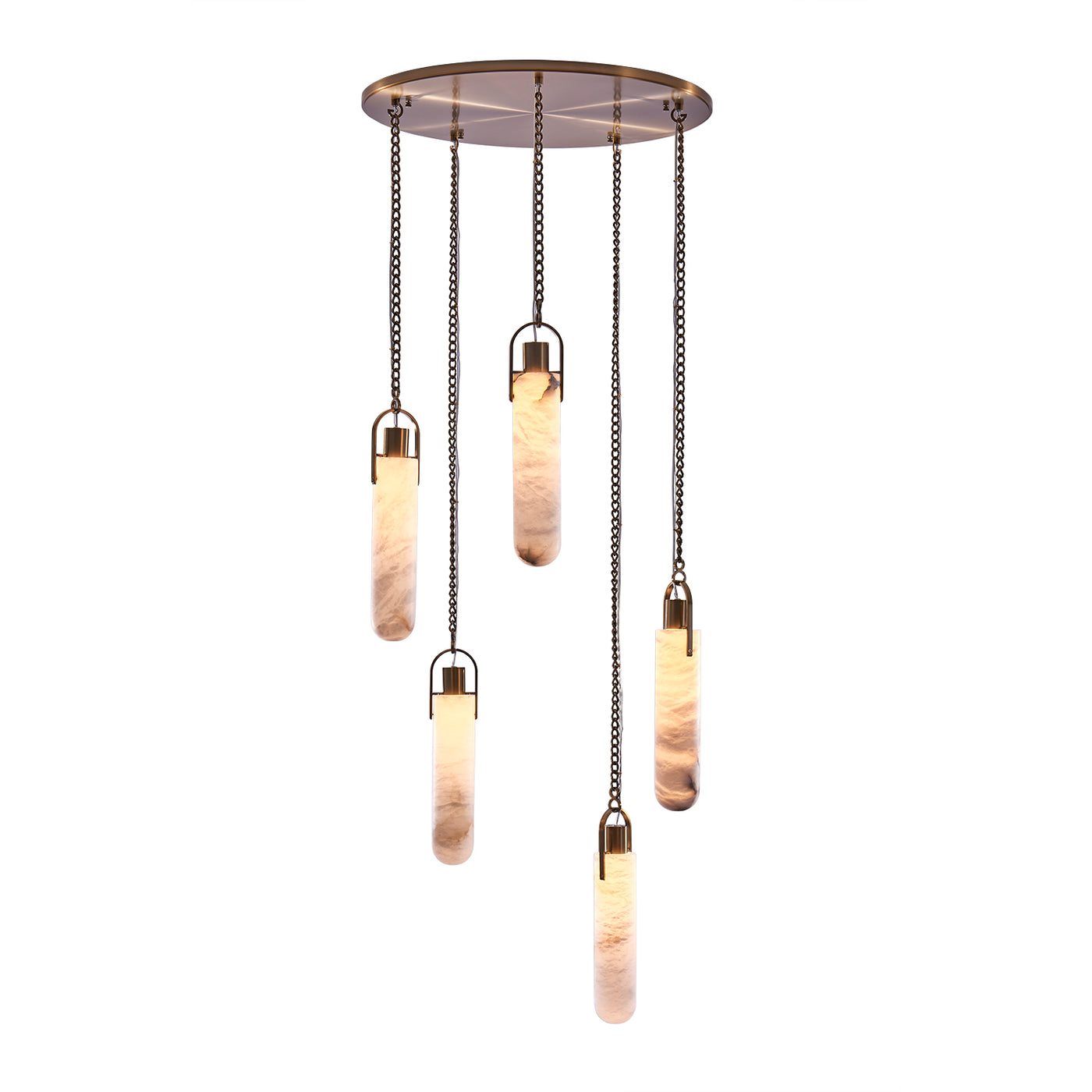 Flint 5 Light Full Canopy Pendant Pendant Kalco