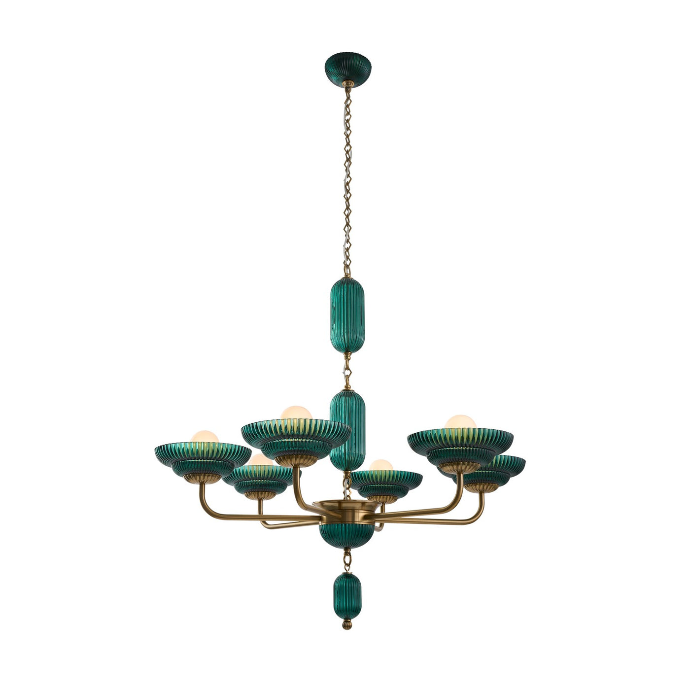 Verde 6 Lt Chandelier Chandelier Kalco