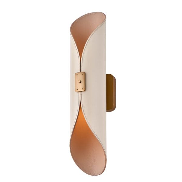 Cape LED White Wall Sconce Wall Sconce Kalco