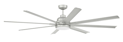 72" Rush in Painted Nickel w/ Painted Nickel Blades Ceiling Fan CRAFTMADE