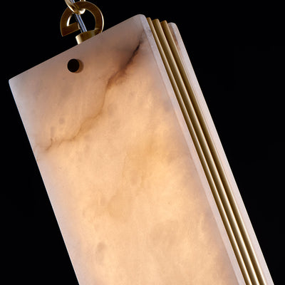 Vertical Single Drop LED Pendant Pendant Kalco