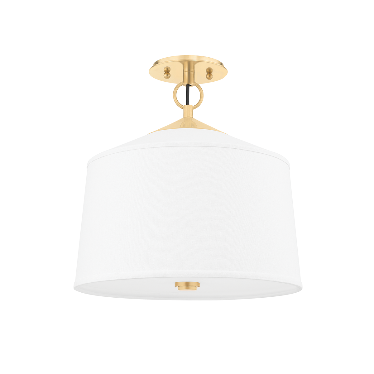 White Plains Semi Flush Semi Flush Hudson Valley Lighting