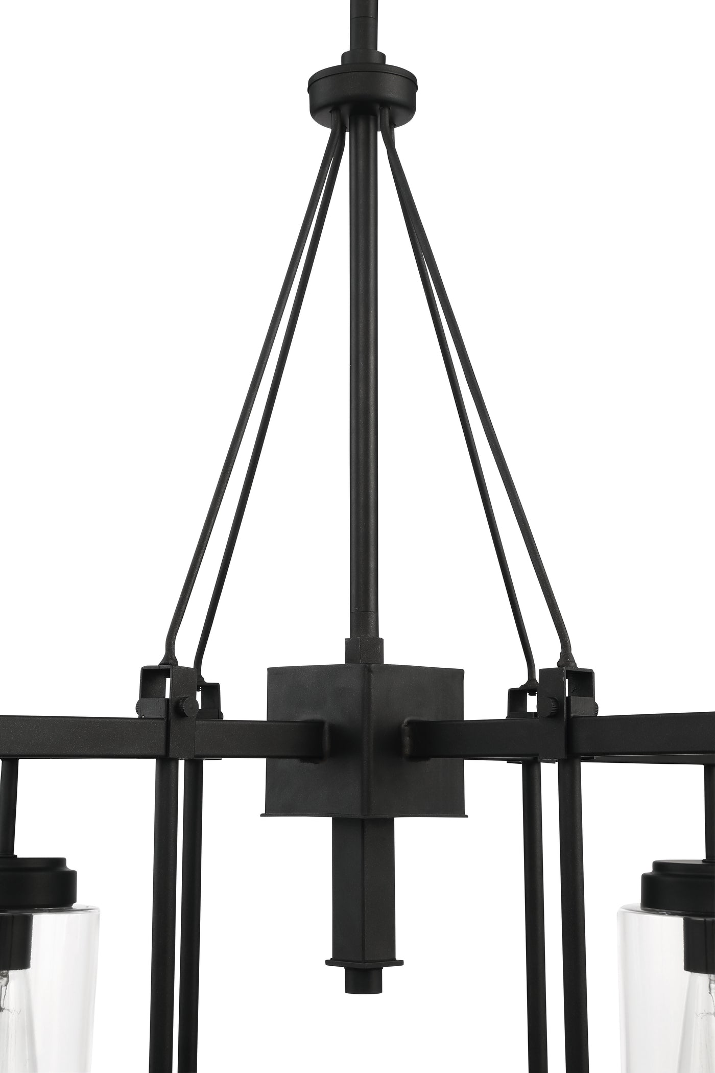 Crosspoint 8 Light Outdoor Chandelier Espresso Exterior Craftmade