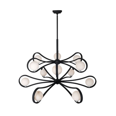 Elliptical 2 Tier LED Pendant Pendant Kalco