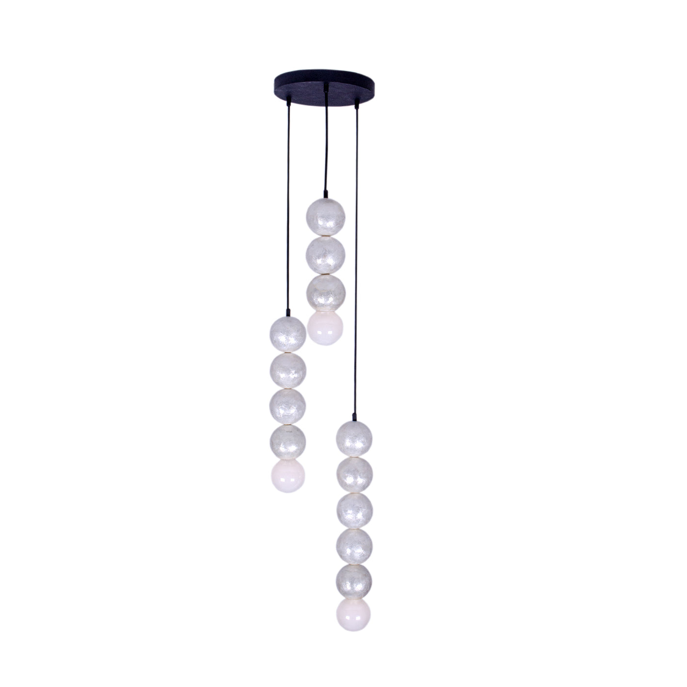 Pearls 3 Light Drop Pendant Pendant Kalco