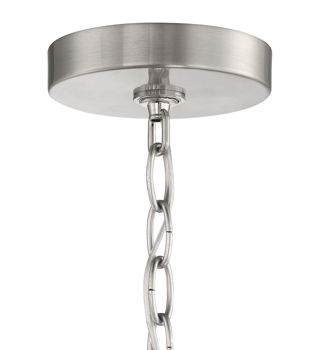 Collins 4 Light Chandelier in Brushed Polished Nickel Chandelier Craftmade