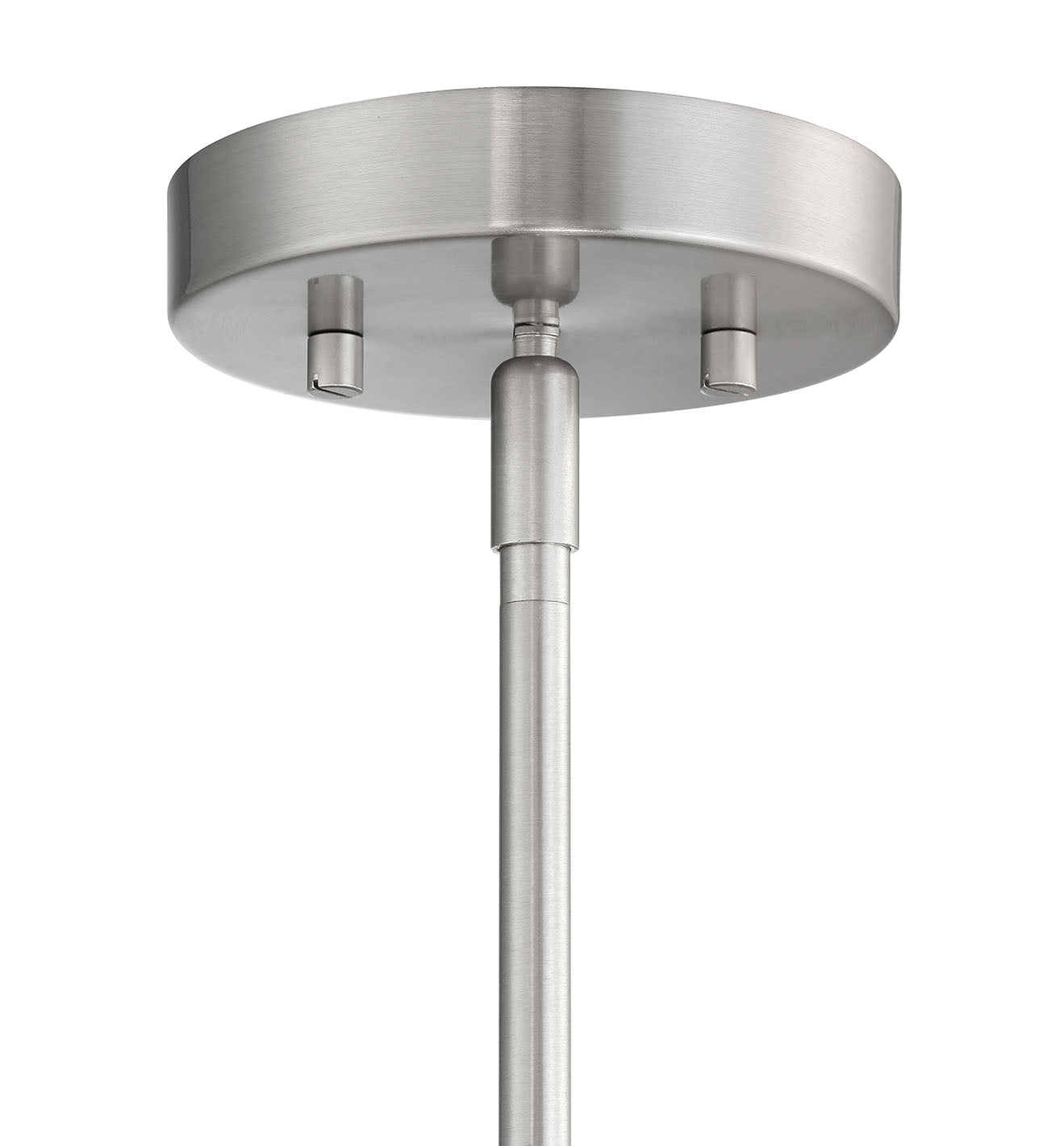 Collins 1 Light Mini Pendant in Brushed Polished Nickel Pendant Craftmade