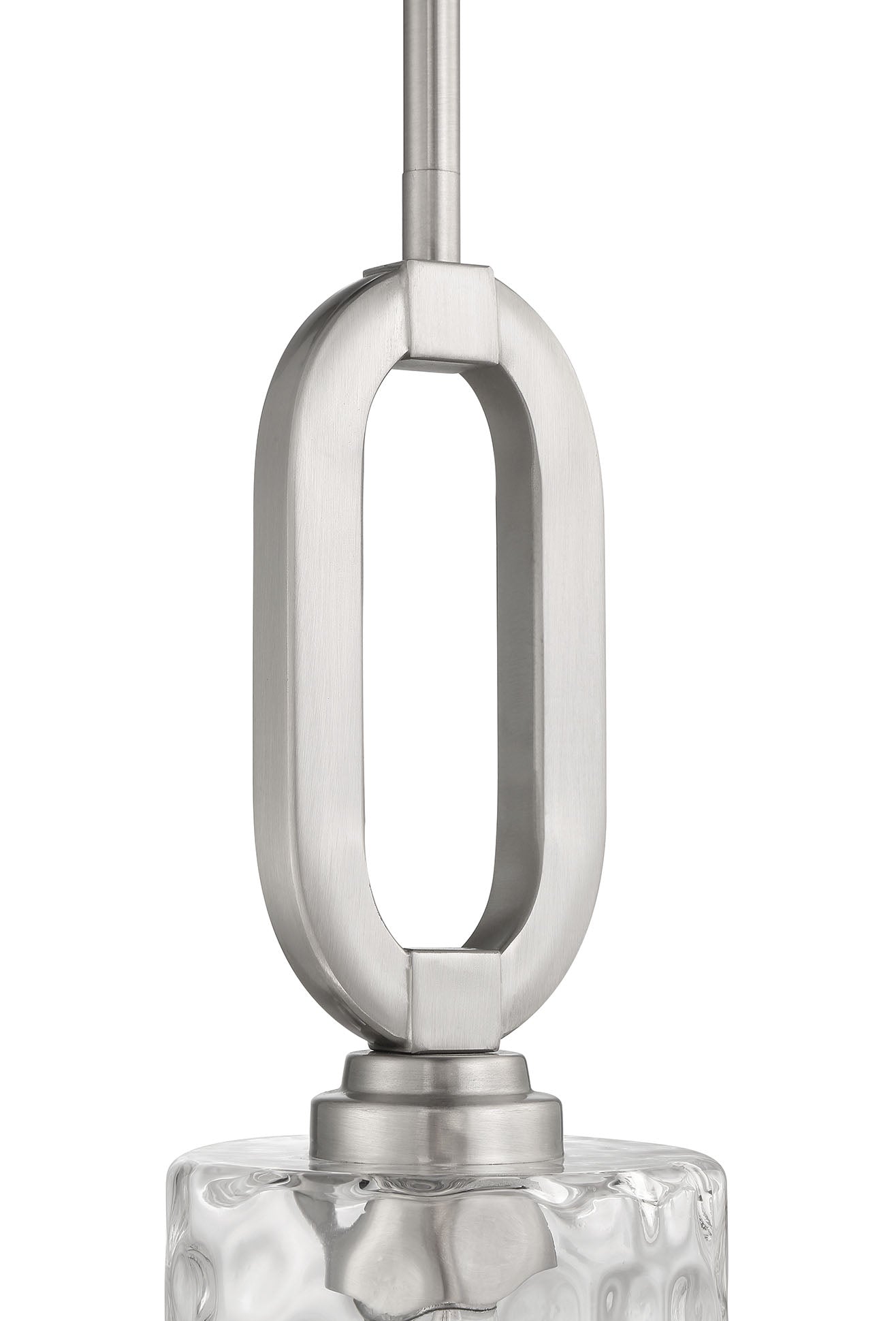 Collins 1 Light Mini Pendant in Brushed Polished Nickel Pendant Craftmade