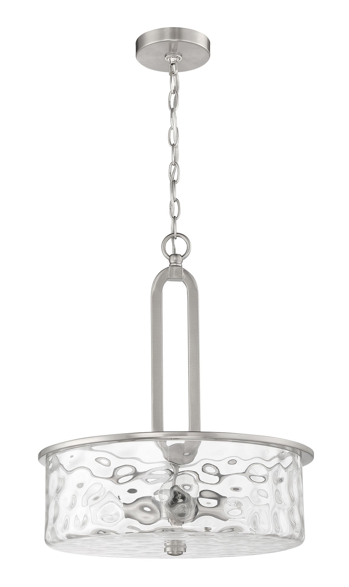 Collins 3 Light Pendant in Brushed Polished Nickel Pendant Craftmade