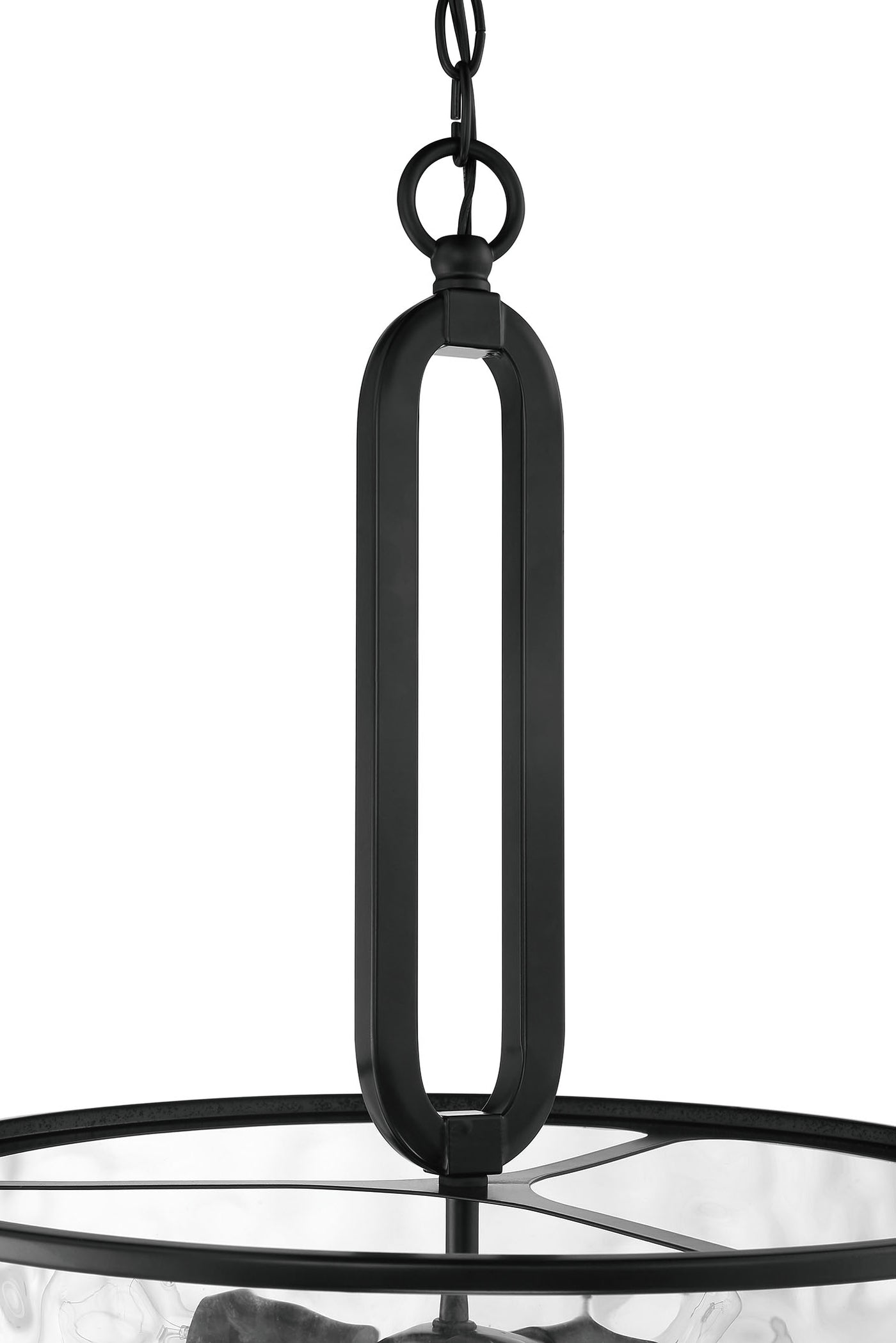 Collins 3 Light Pendant in Flat Black Pendant Craftmade