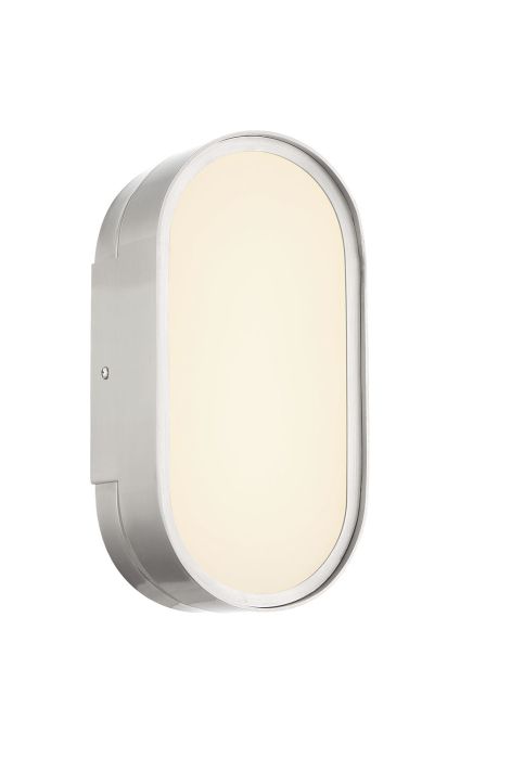 Melody 1 Light LED Wall Sconce in Brushed Polished Nickel Wall Sconce Craftmade