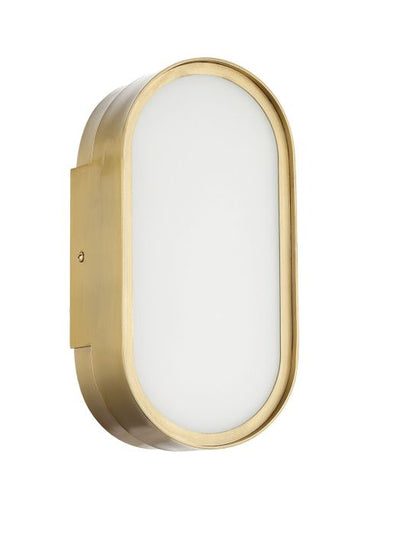 Melody 1 Light LED Wall Sconce in Satin Brass Wall Sconce Craftmade