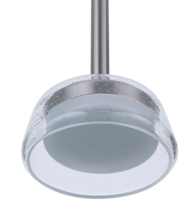 Centric 7.5" LED Pendant in Brushed Polished Nickel Pendant Craftmade