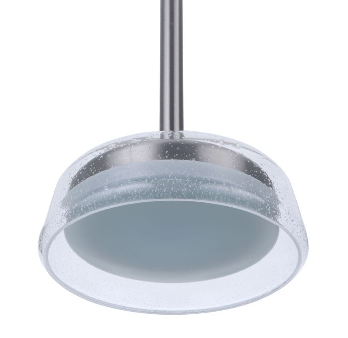 Centric 10" LED Pendant in Brushed Polished Nickel Pendant Craftmade