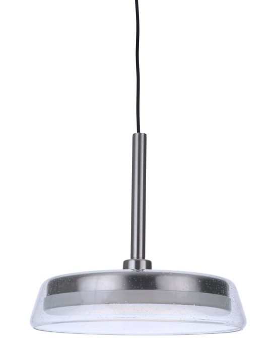 Centric 14" LED Pendant in Brushed Polished Nickel Pendant Craftmade