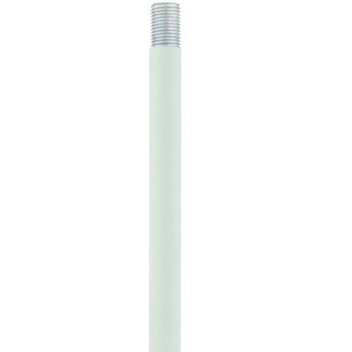 White 12" Length Rod Extension Stem Post Livex