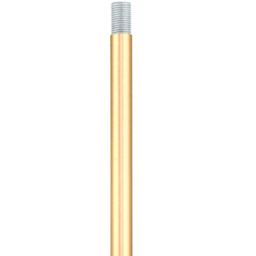 Natural Brass 12" Length Rod Extension Stem Post Livex