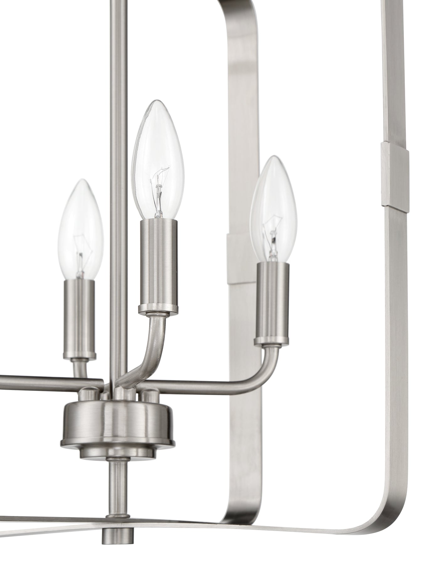 Stowe 4 Light Foyer in Brushed Polished Nickel Pendant Craftmade