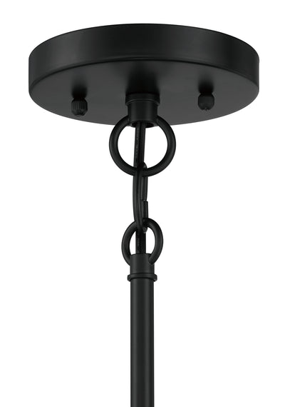 Stowe 4 Light Foyer in Flat Black Pendant Craftmade