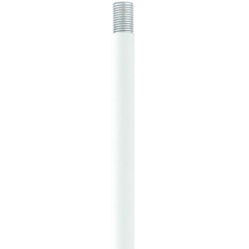 Textured White 12" Length Rod Extension Rod Post Livex