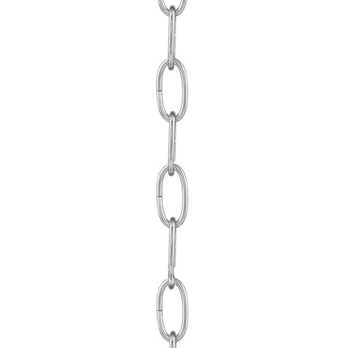 Polished Chrome 3‘ Standard Decorative Chain Accessory Livex