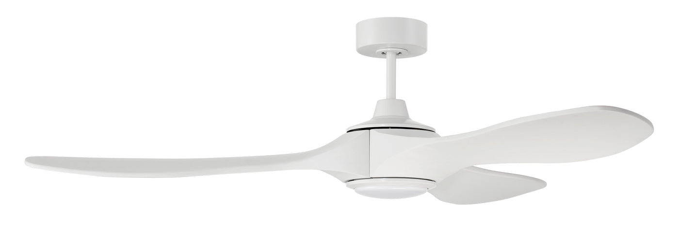 60" Envy in White w/ White Blades Ceiling Fan CRAFTMADE