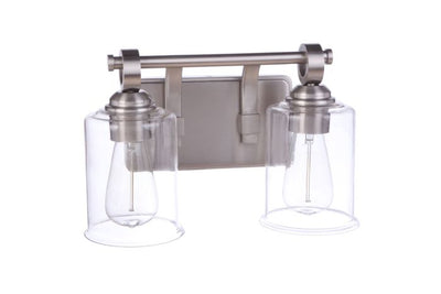 Romero 2 Light Vanity in Brushed Polished Nickel Bath and Vanity Craftmade