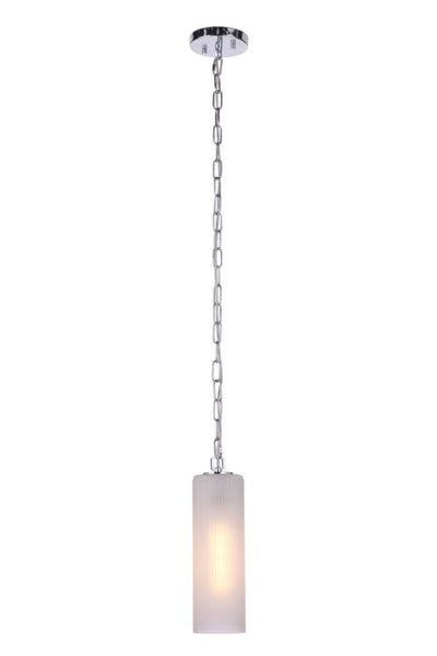 ##Antique Hardware## Myos 1 Light Pendant in Chrome