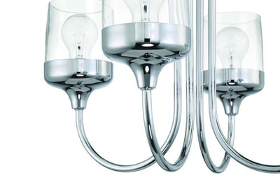 Wrenn 4 Light Chandelier in Chrome Chandelier Craftmade