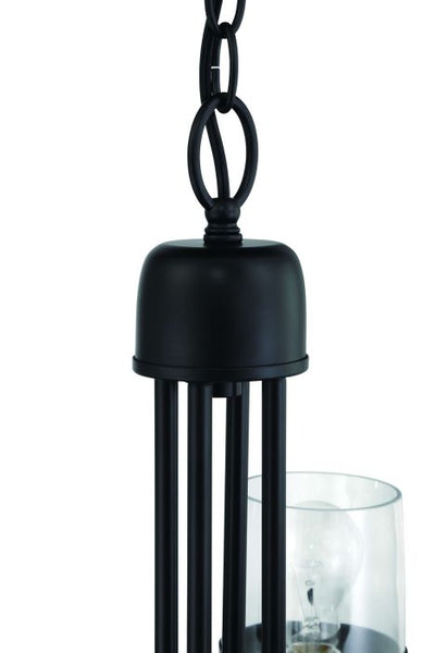 Wrenn 4 Light Chandelier in Flat Black Chandelier Craftmade