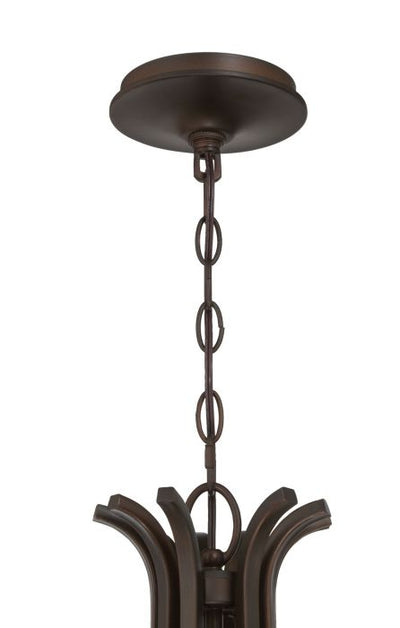 Kokomo 9 Light Chandelier in Aged Bronze Brushed Chandelier Craftmade