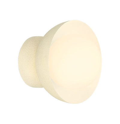 Ventura Dome 1 Light Wall Sconce in Cottage White Wall Sconce Craftmade