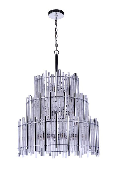 Reveal 13 Light Chandelier in Chrome Chandelier Craftmade