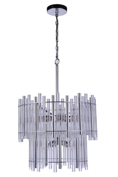 Reveal 9 Light Chandelier in Chrome Chandelier Craftmade