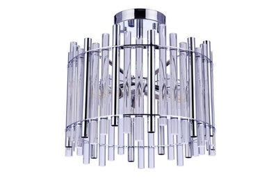 Reveal 3 Light Semi Flush in Chrome Semi Flush Craftmade