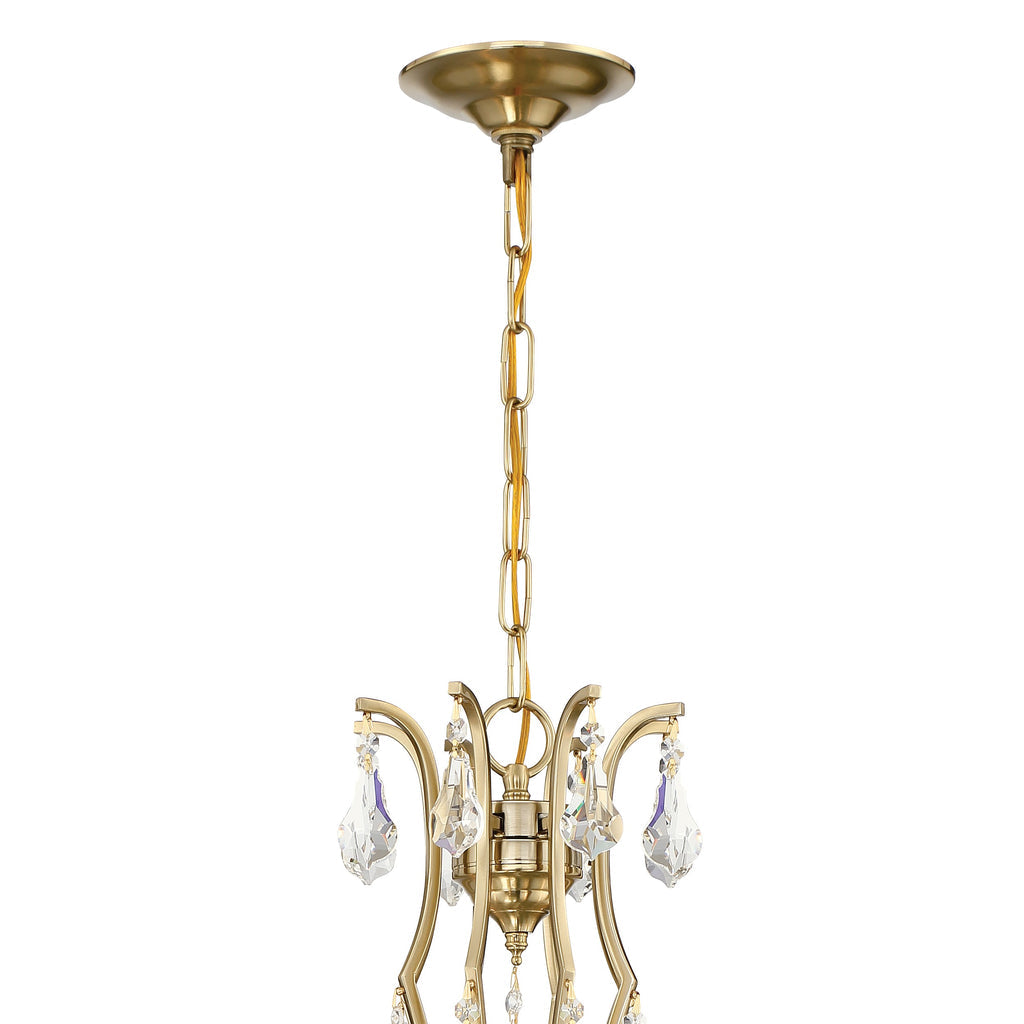 Cedar 8 Light Vibrant Gold Chandelier Chandelier Crystorama