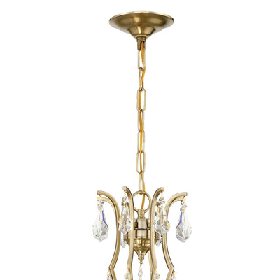 Cedar 8 Light Vibrant Gold Chandelier Chandelier Crystorama