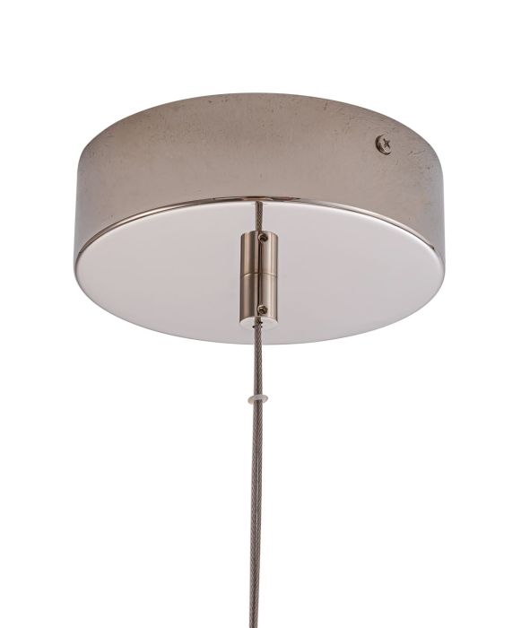 Jackie 4 Light LED Pendant in Polished Nickel Pendant Craftmade