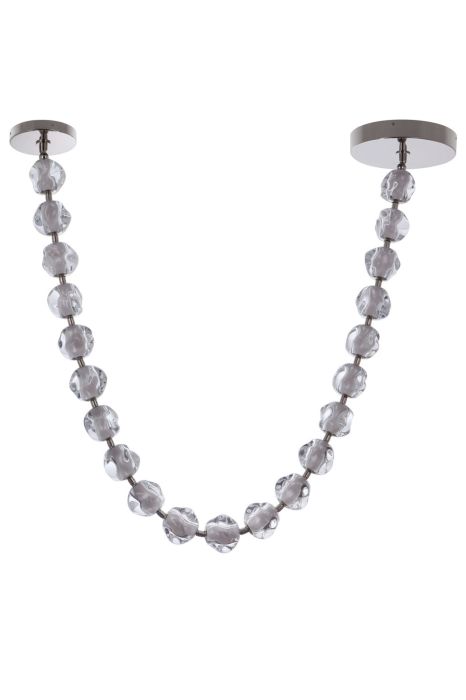 Jackie 21 Light LED Pendant in Polished Nickel Pendant Craftmade