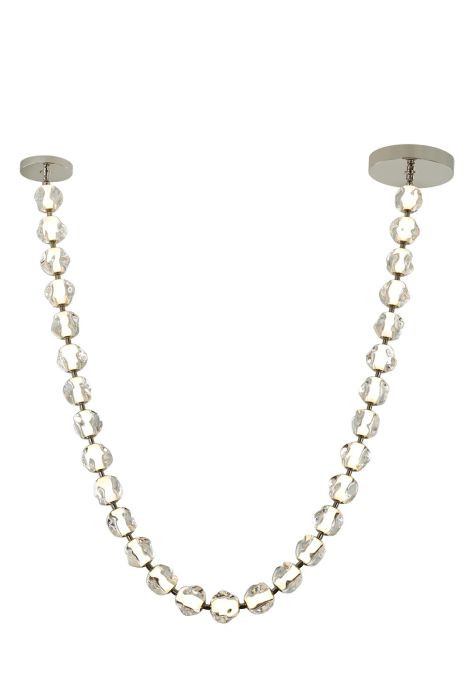 Jackie 29 Light LED Pendant in Polished Nickel Pendant Craftmade