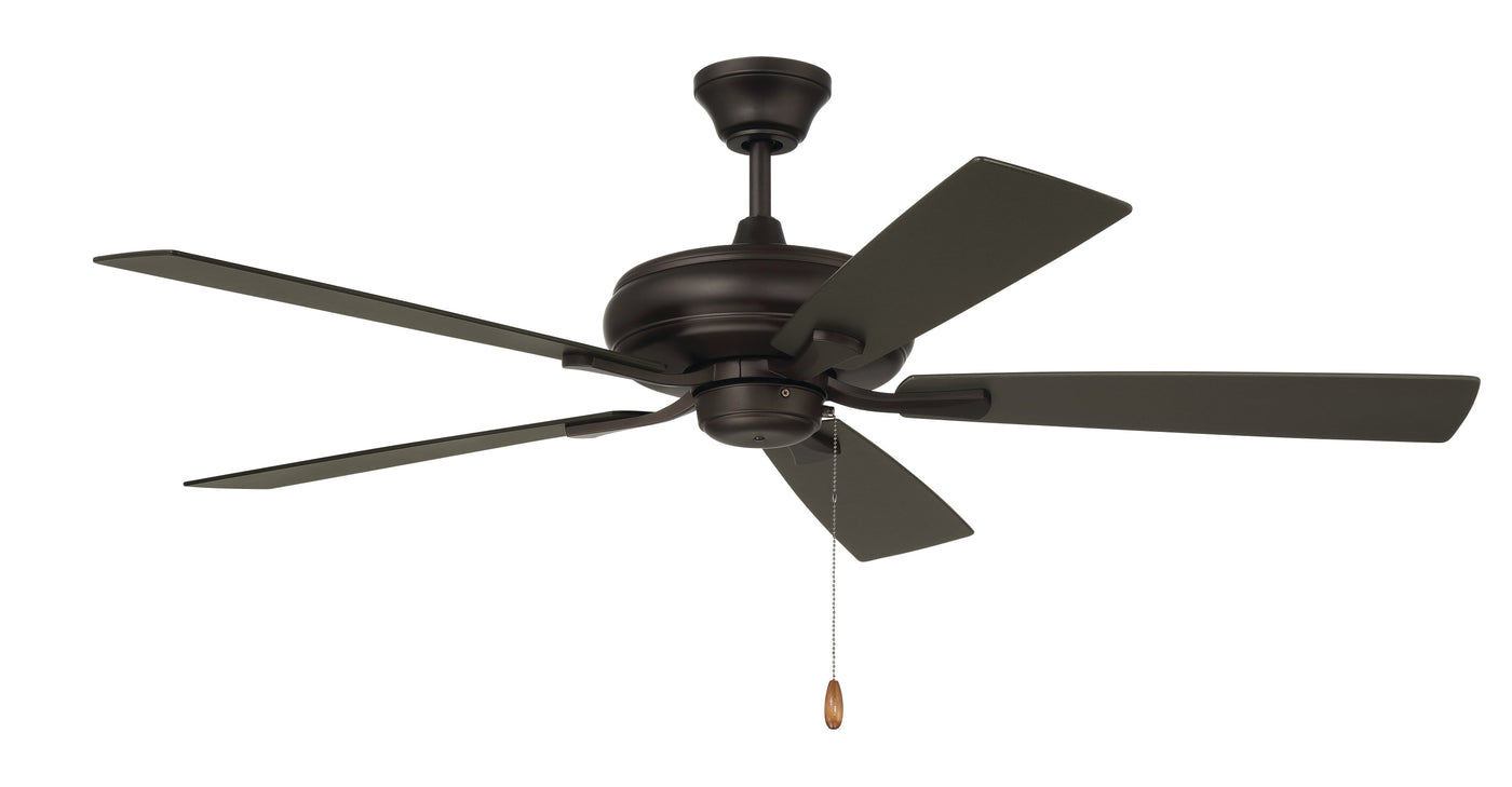 52" Eos in Espresso w/ Espresso/Walnut Blades Ceiling Fan CRAFTMADE