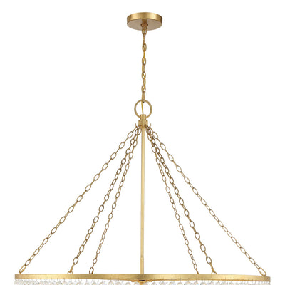 Rylee 15 Light Antique Gold Chandelier Chandelier Crystorama