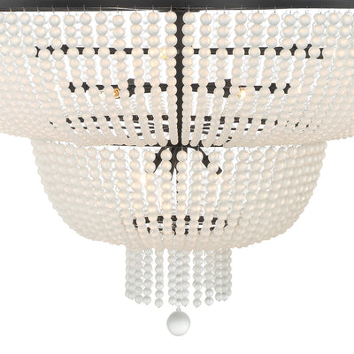 Rylee 15 Light Matte Black Chandelier Chandelier Crystorama