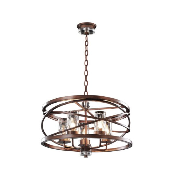 Eternity 5 Light Pendant Pendant Kalco