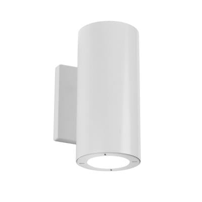 Vessel LED Outdoor Wall Sconce Light in 2 White 3000K Exterior Modern Forms