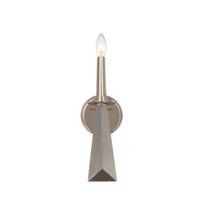 Palmer 1 Light Polished Nickel Sconce Wall Sconce Crystorama